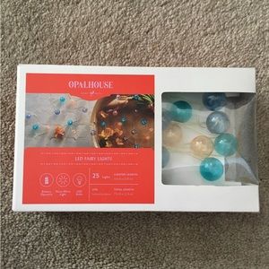 Opal House || LED Fairy Lights || Blue & Orange